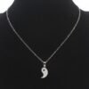 Taiji Double Fish Couple Necklace