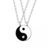 Taiji Double Fish Couple Necklace