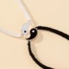 Taiji Double Fish Couple String Bracelet