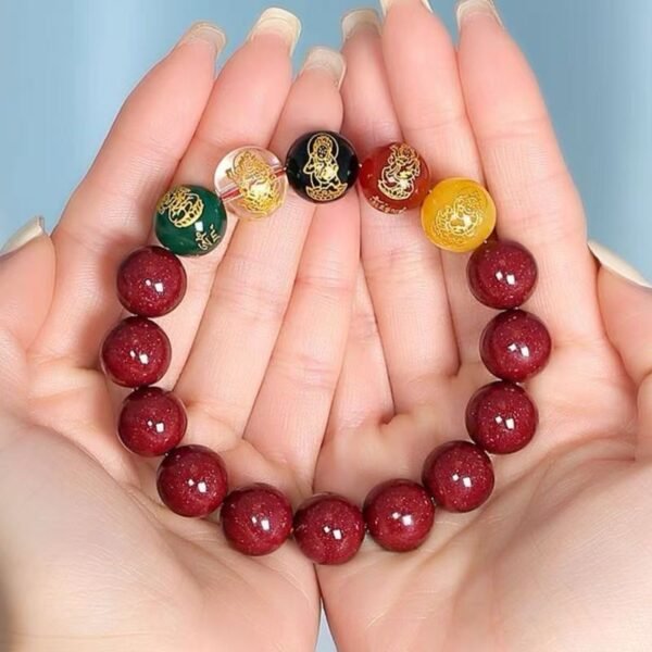 Cinnabar Pixiu Fortune Bracelet